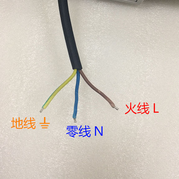 香蕉视频官网照明LED投光灯电源线颜色对应接线