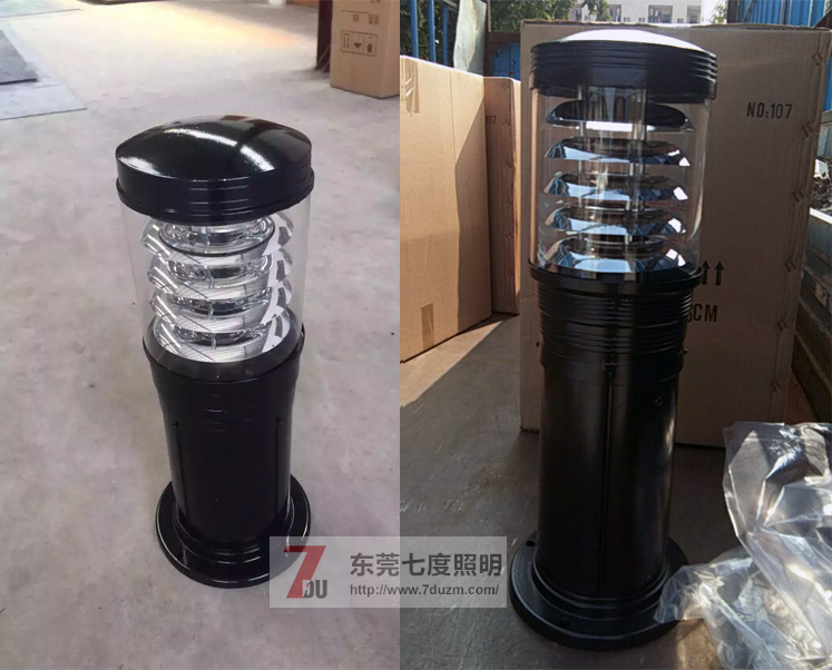 东莞香蕉视频官网照明(QDCPD-YZ00)160cm户外圆柱庭院草坪灯实物图片