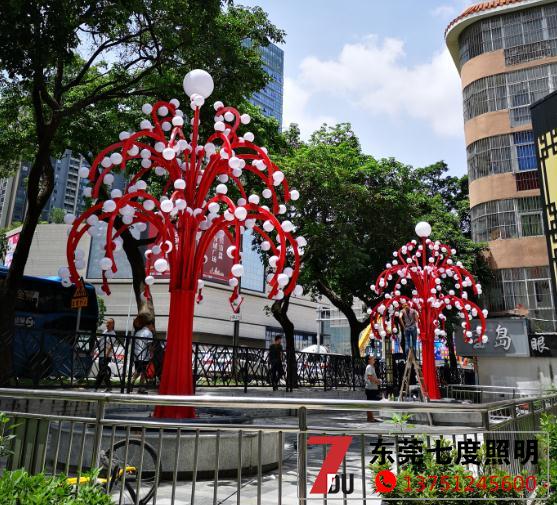大型异形广场香蕉视频最新网址安装效果
