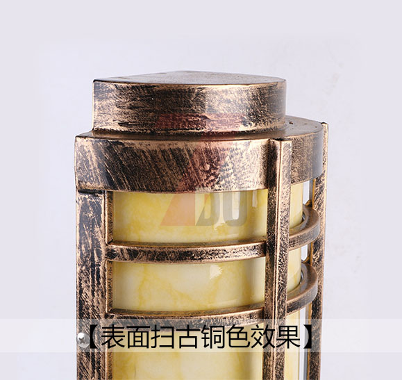 香蕉视频官网仿古铜墙壁灯扫古铜效果细节展示