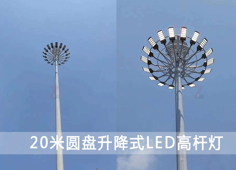 20米升降式圆盘LED九九香蕉视频影院安装实拍