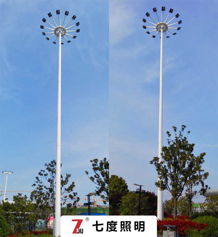 20米圆盘升降式九九香蕉视频影院上装14套LED投光灯效果